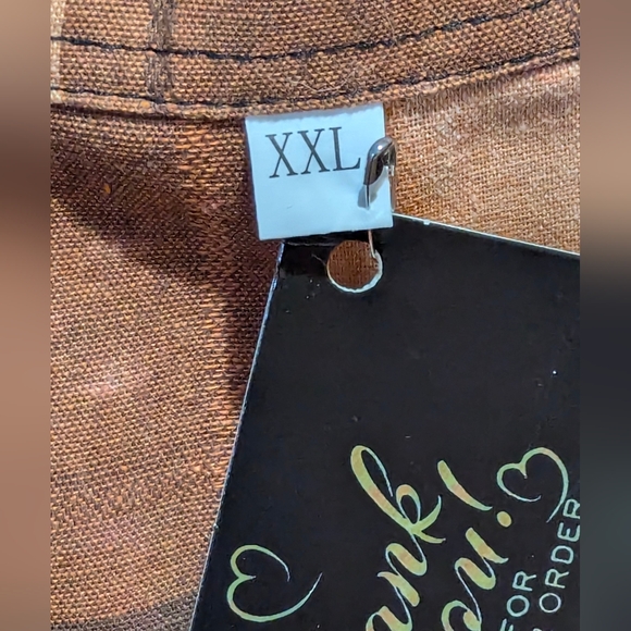 Coors Save A Horse Ride A Cowboy Upcycled Dip Dye Bleach Woven Button Down Shirt - Picture 9 of 15